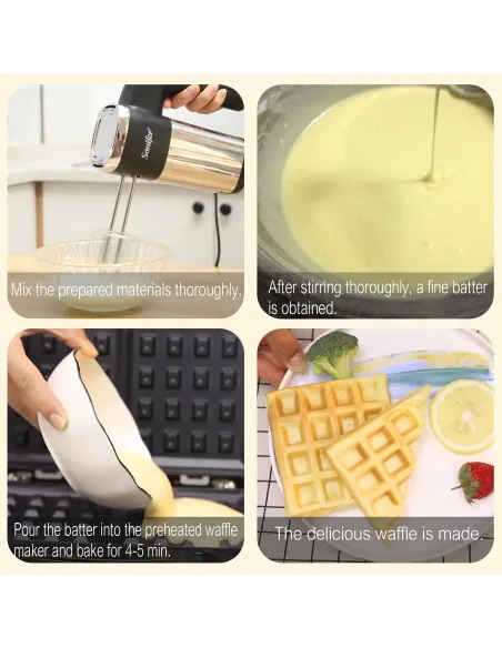 Aparat de facut waffe, Sonifer, 750W