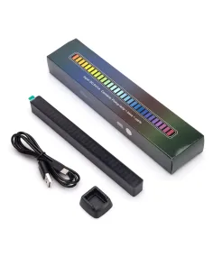 LED Bar RGB cu lumini ambientale si activare sonora
