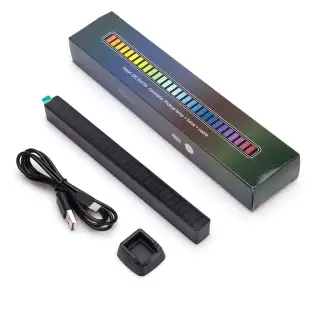 LED Bar RGB cu lumini ambientale si activare sonora