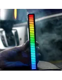 LED Bar RGB cu lumini ambientale si activare sonora