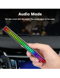 LED Bar RGB cu lumini ambientale si activare sonora