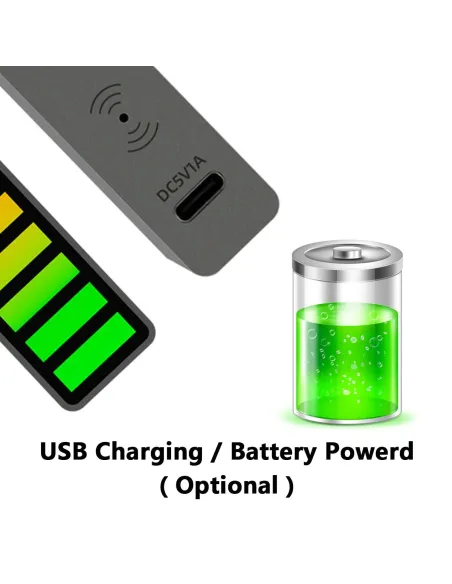 LED Bar RGB cu lumini ambientale si activare sonora