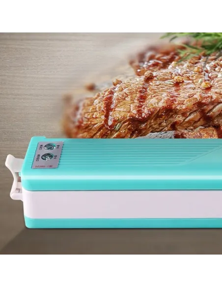 Aparat pentru sigilat si vidat pungi alimente, 2 moduri functionare