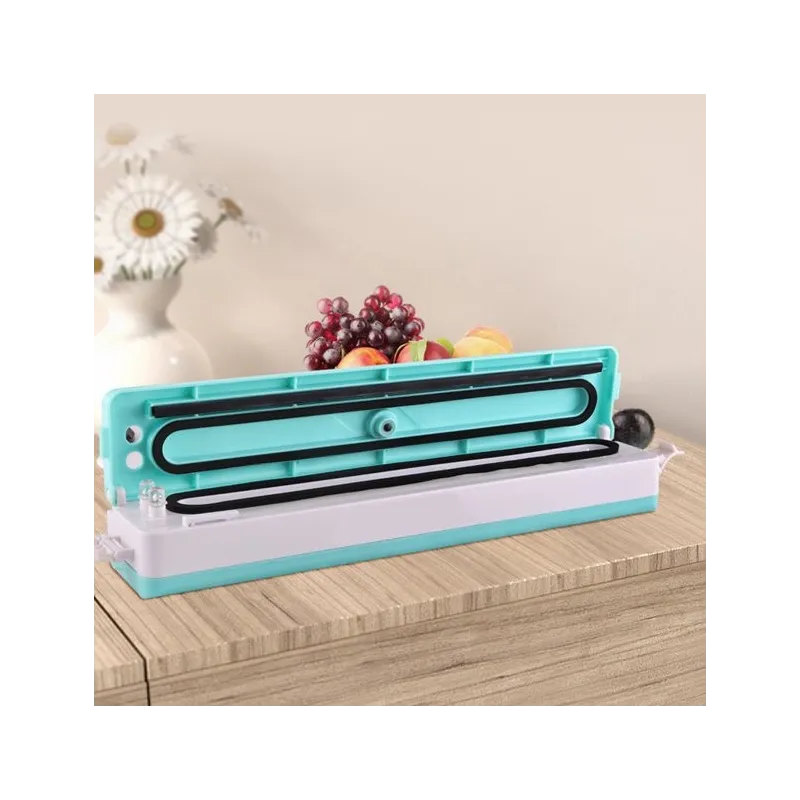 Aparat pentru sigilat si vidat pungi alimente, 2 moduri functionare