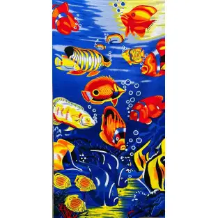 Pachet Family - 4 prosoape pentru plaja, din microfibra, diverse culori si modele 2