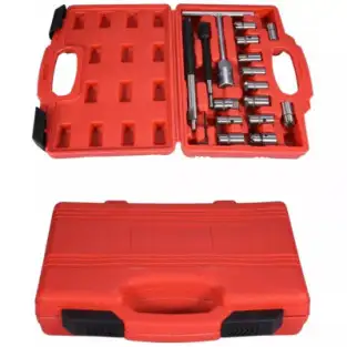 Trusa 17 freze pentru rectificat/reconditionat injectoare 2