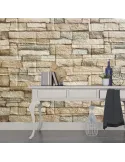 Tapet 3D caramizi retro, auto-adeziv pentru interior, 70 x 77 cm