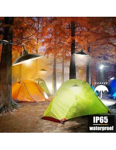 Lampa solara 16 LED-uri cu abajur 2