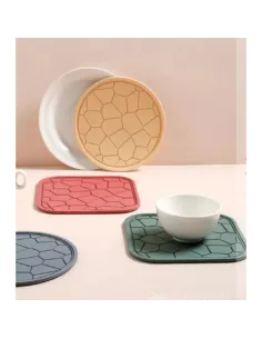 Set 2 x Suport termorezistent multifunctional, rezistent la apă, din silicon