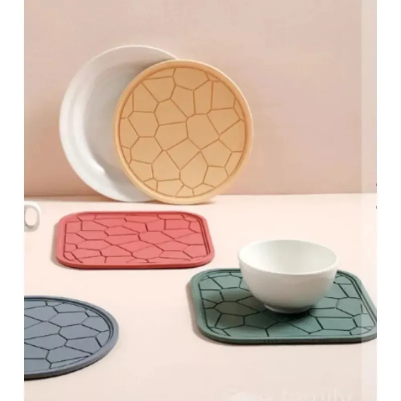 Set 2 x Suport termorezistent multifunctional, rezistent la apă, din silicon