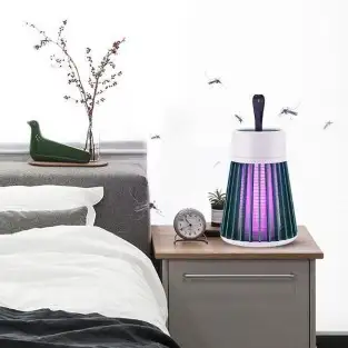 Set 2 x Lampa LED electrica antiinsecte, Mosquito Electric Shock 2