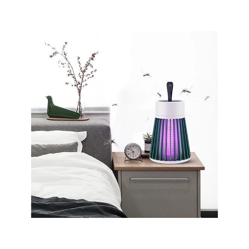 Set 2 x Lampa LED electrica antiinsecte, Mosquito Electric Shock