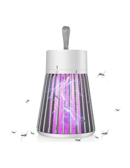 Set 2 x Lampa LED electrica antiinsecte, Mosquito Electric Shock