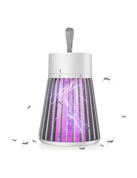 Set 2 x Lampa LED electrica antiinsecte, Mosquito Electric Shock
