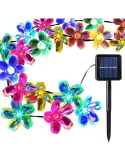 Instalatie solara 50 led, model floricele, Ip 44
