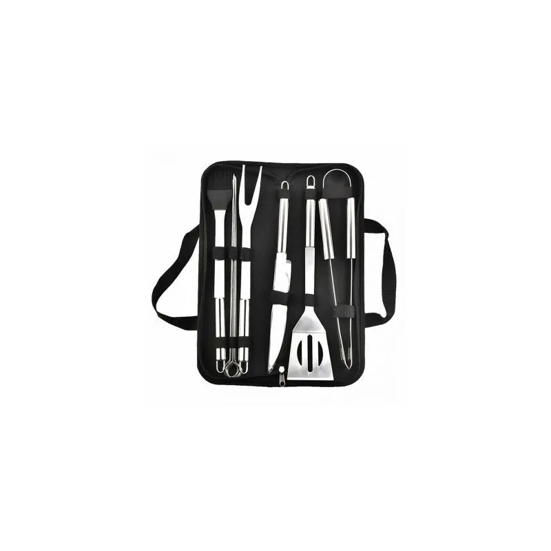 Set 9 ustensile gratar cu geanta pentru depozitare