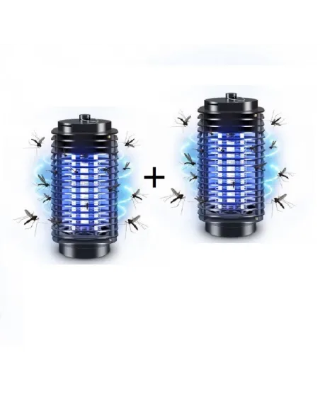 2 x Felinar electric UV importiva insectelor , Lampa Mosquito Killer hexagon