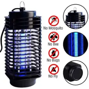 2 x Felinar electric UV importiva insectelor , Lampa Mosquito Killer hexagon 2