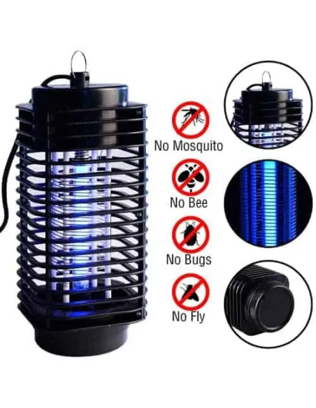 2 x Felinar electric UV importiva insectelor , Lampa Mosquito Killer hexagon