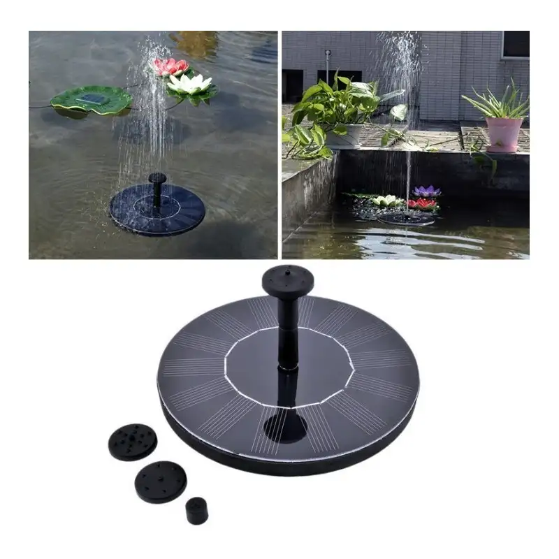 Fantana arteziana solara, 6 duze si acumulator