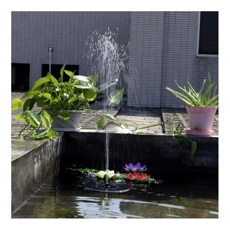 Fantana arteziana solara, 6 duze si acumulator