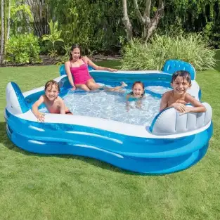 Piscina gonflabila copii - 229 x 66 cm - Albastra 2