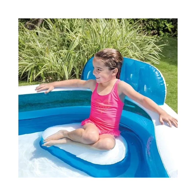 Piscina gonflabila copii - 229 x 66 cm - Albastra