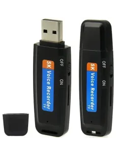 Reportofon spion tip stick usb, functie de citire carduri