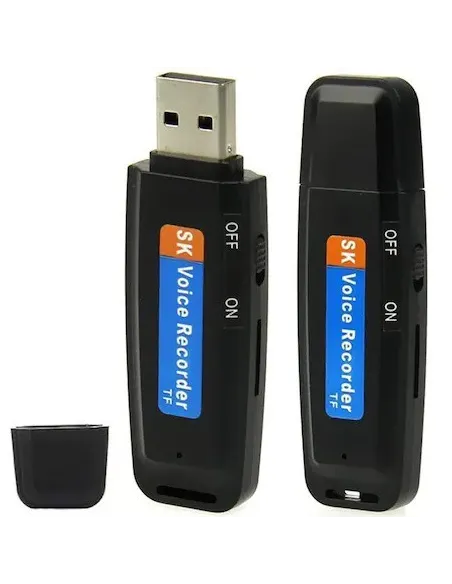Reportofon spion tip stick usb, functie de citire carduri