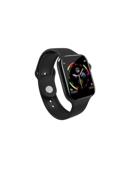 Ceas smartwatch bluetooth, pedometru, monitorizare somn ritm cardiacactivitati, notificari, negru, rezistenta apa
