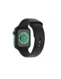 Ceas smartwatch bluetooth, pedometru, monitorizare somn ritm cardiacactivitati, notificari, negru, rezistenta apa