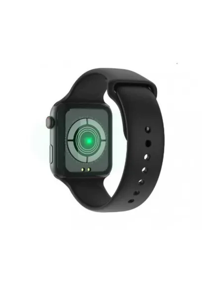 Ceas smartwatch bluetooth, pedometru, monitorizare somn ritm cardiacactivitati, notificari, negru, rezistenta apa