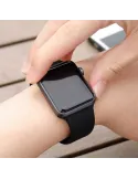 Ceas smartwatch bluetooth, pedometru, monitorizare somn ritm cardiacactivitati, notificari, negru, rezistenta apa