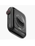 Ceas smartwatch bluetooth, pedometru, monitorizare somn ritm cardiacactivitati, notificari, negru, rezistenta apa