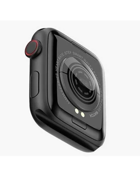 Ceas smartwatch bluetooth, pedometru, monitorizare somn ritm cardiacactivitati, notificari, negru, rezistenta apa