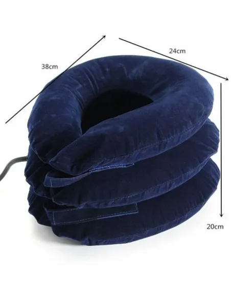 Perna gonflabila pentru elongare reglabil pe inaltime pentru corectia coloanei si eliminarea durerilor cervicale