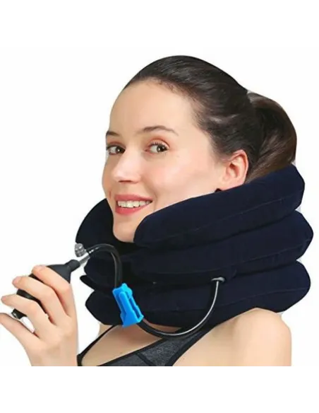 Perna gonflabila pentru elongare reglabil pe inaltime pentru corectia coloanei si eliminarea durerilor cervicale