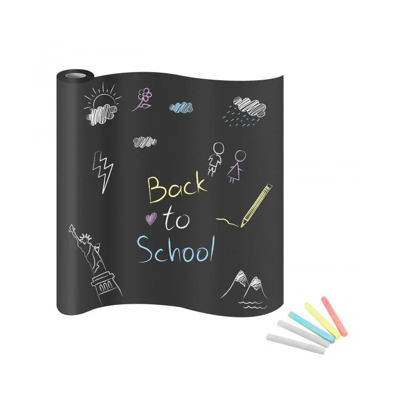 Folie autocolanta tabla de scris cu creta, 45x100cm