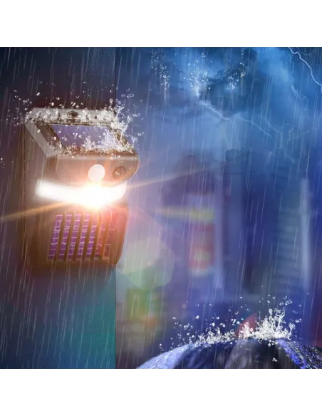 Lampa solara cu senzor de miscare si lampa UV impotriva tantarilor