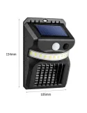 Lampa solara cu senzor de miscare si lampa UV impotriva tantarilor