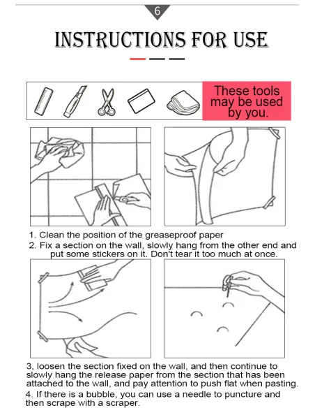 Folie de protectie transparenta pentru bucatarie, autocolanta, rezistenta la temperaturi mari, 60x200cm