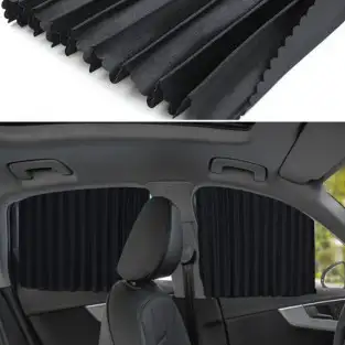 Set 4 parasolare retractabile auto, geamuri laterale fata-spate 2