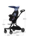 Carucior sport super compact, 6-36 luni, RED-A6