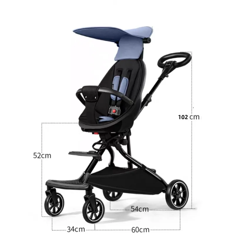 Carucior sport super compact, 6-36 luni, RED-A6