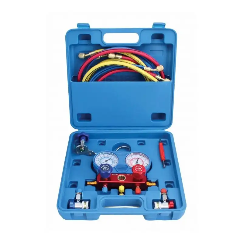 Kit complet pentru testare aer conditionat si incarcare freon