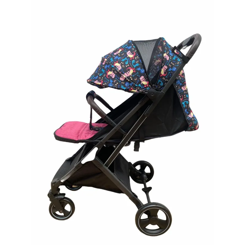 Carucior tip troller cu plasa insecte, 6-36 luni, colorat, RED-S608