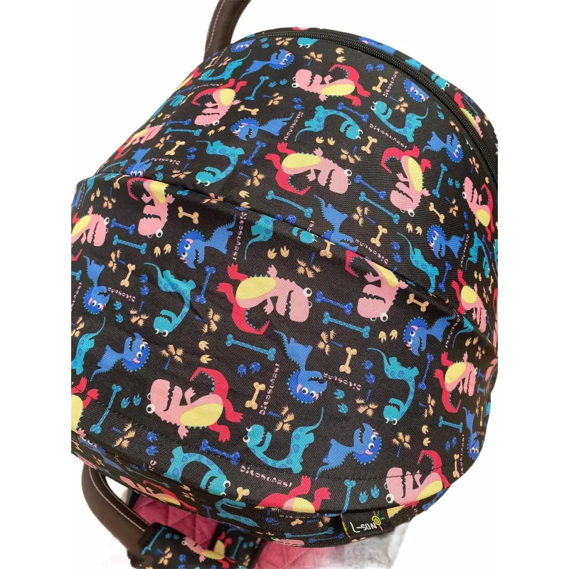 Carucior tip troller cu plasa insecte, 6-36 luni, colorat, RED-S608