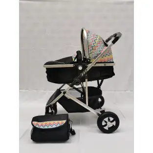 Carucior 2 in 1, 0-36 luni, RED-808, multicolor