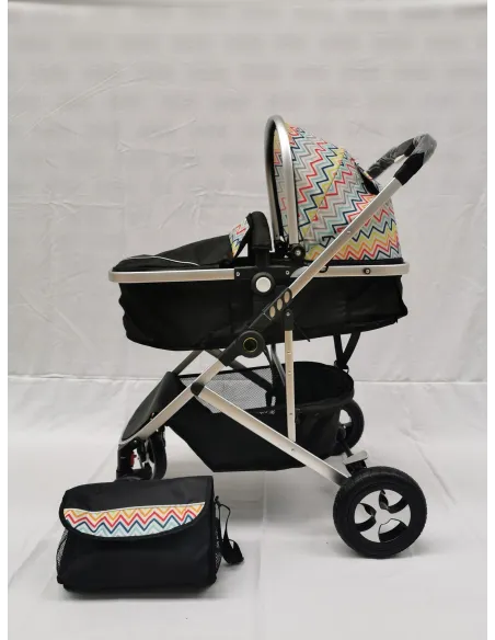 Carucior 2 in 1, 0-36 luni, RED-808, multicolor