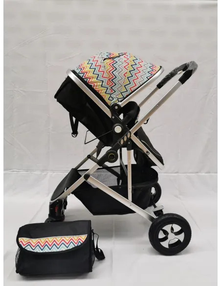 Carucior 2 in 1, 0-36 luni, RED-808, multicolor